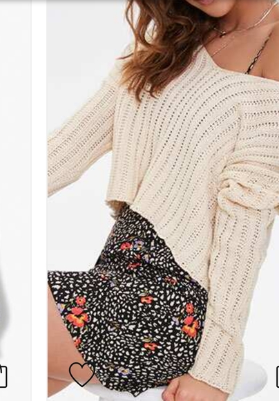 Open-knit cropped sweater - Picture 8 of 8